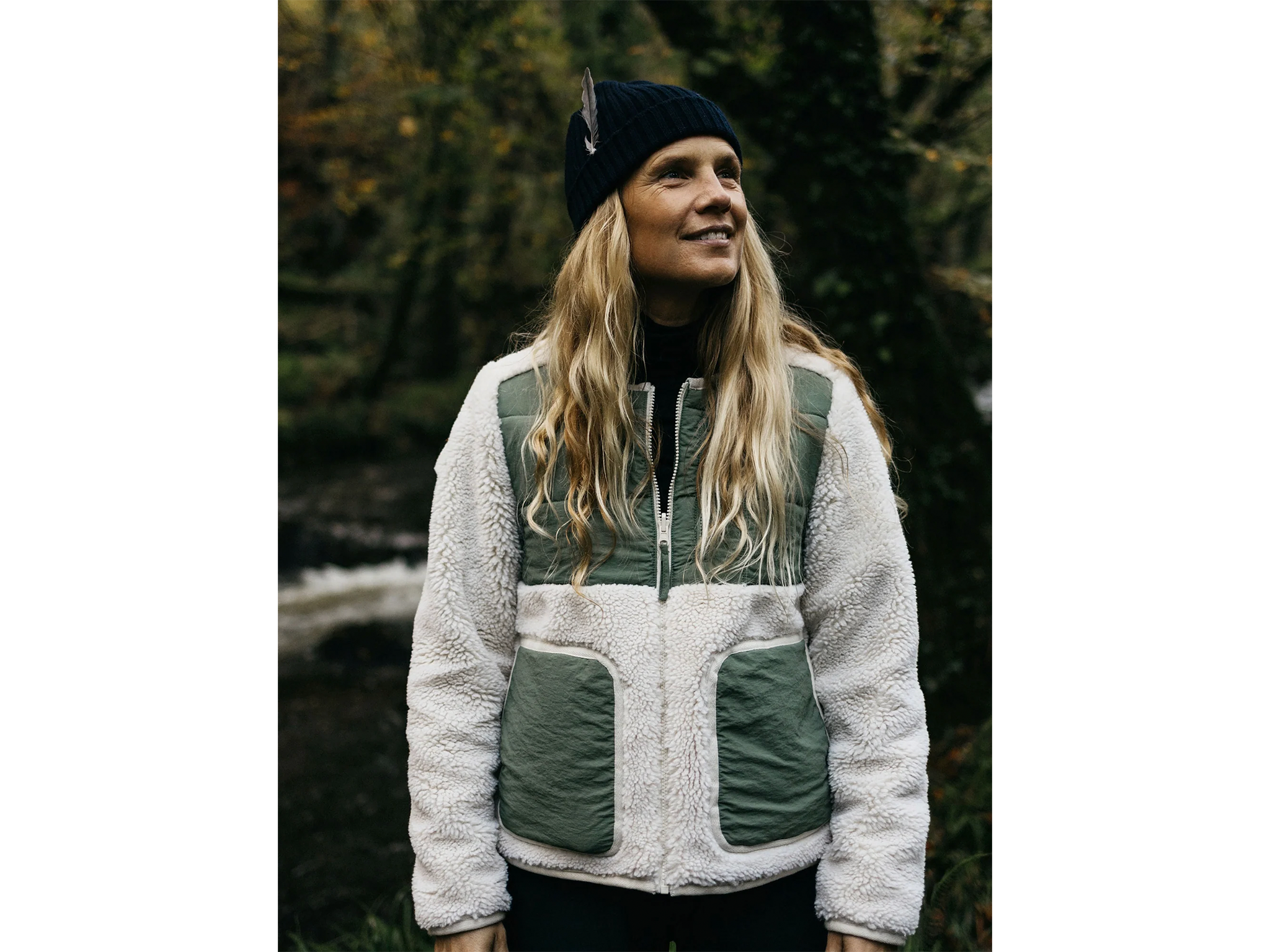 Long fleece jacket online womens